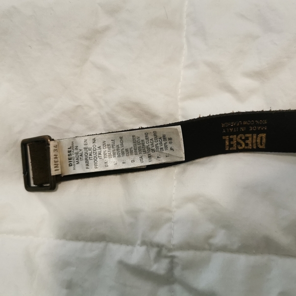 Diesel fashion unisex belt - Picture 3 of 4
